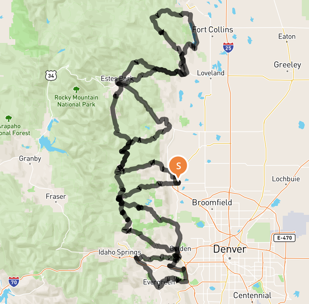 Hogback Twister Route